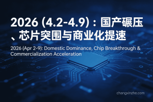2026（4.2-4.9）：国产碾压、芯片突围与商业化提速